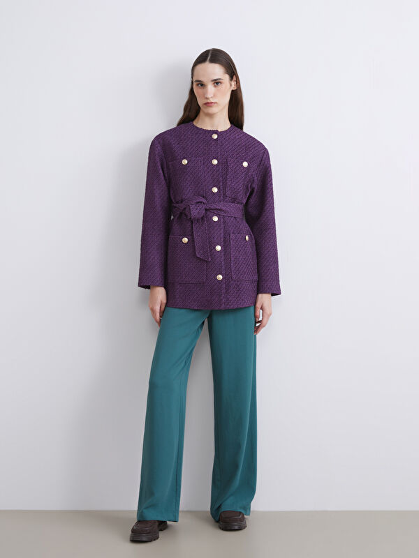 LCW Modest Standart Fit Geniş Paça Kadın Pantolon
