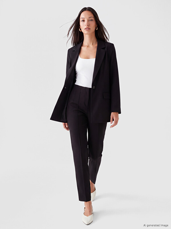 LCW ECO Slim Mom Kadın Jean Pantolon