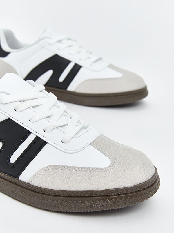 Bağcıklı Kız Çocuk Spor Ayakkabı - Görsel 4