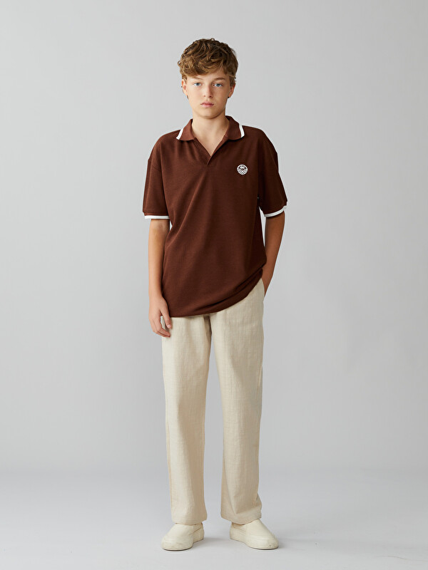 LCW Kids Beli Lastikli Erkek Çocuk Pantolon