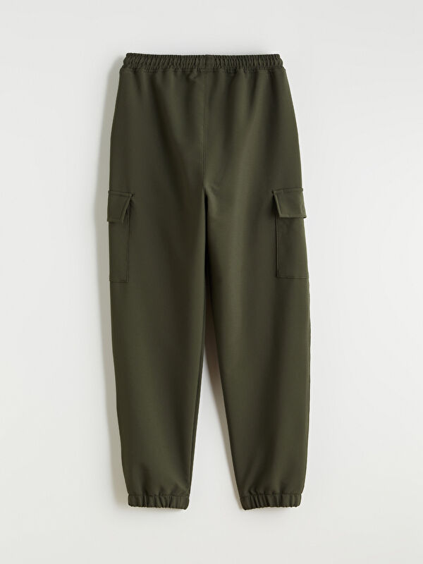 LCW Kids Beli Lastikli Erkek Çocuk Kargo Pantolon