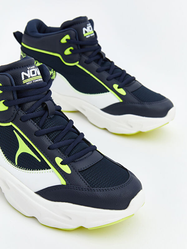 Baskılı Erkek Çocuk Spor Ayakkabı - Görsel 4