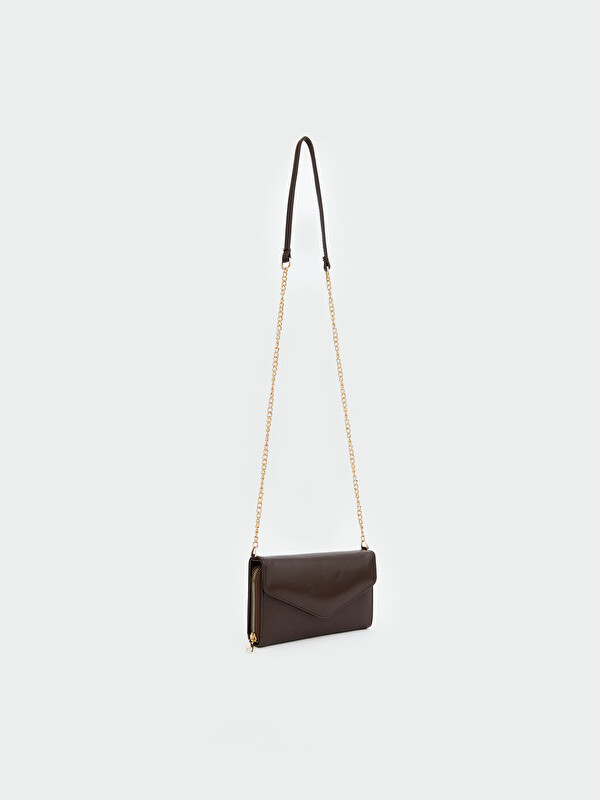 LCW ACCESSORIES Deri Görünümlü Kadın Omuz Çantası