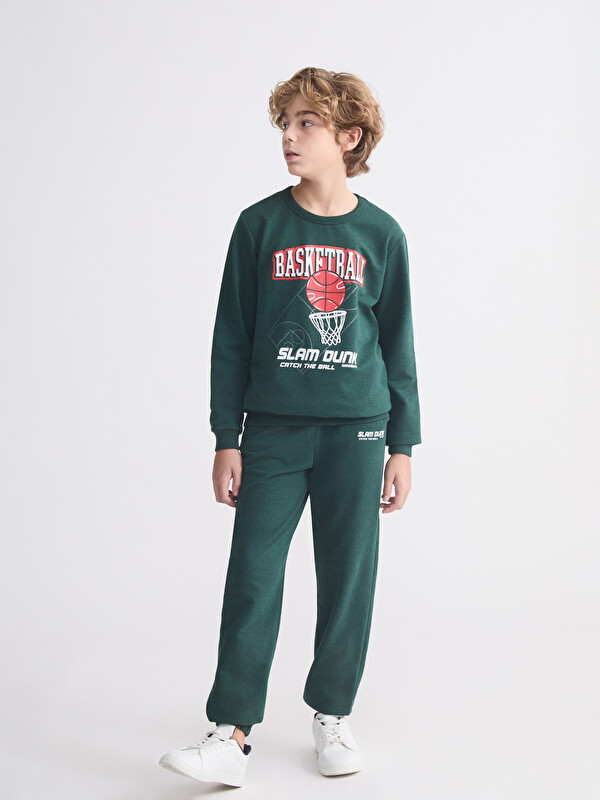LCW Kids Beli Lastikli Erkek Çocuk Jogger Eşofman Altı