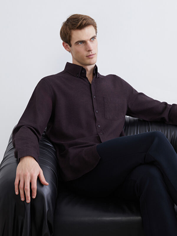 SOUTHBLUE Regular Fit Uzun Kollu Erkek Oduncu Gömlek