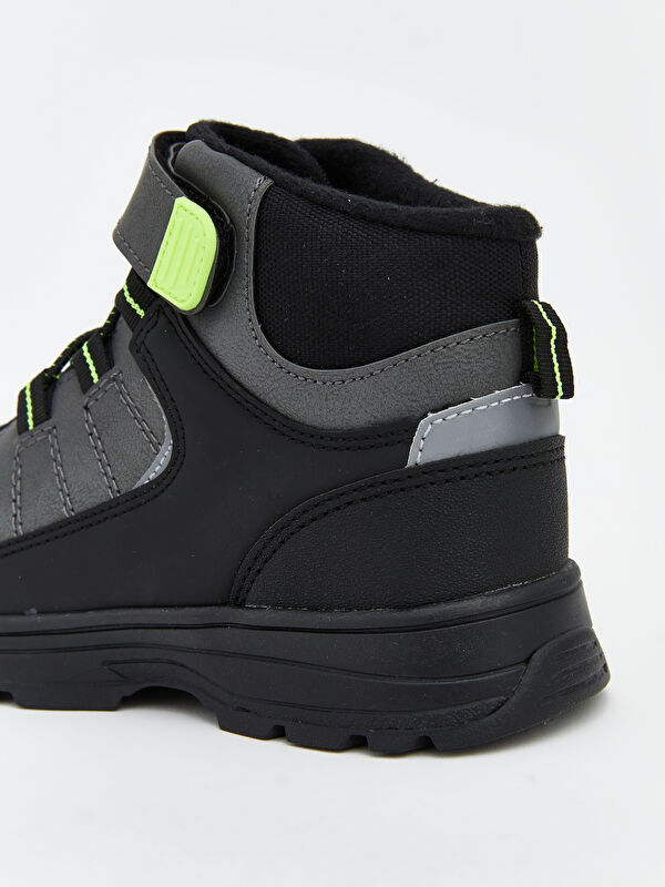 Bağcık ve Cırt Cırtlı Erkek Bebek Bot - Görsel 6