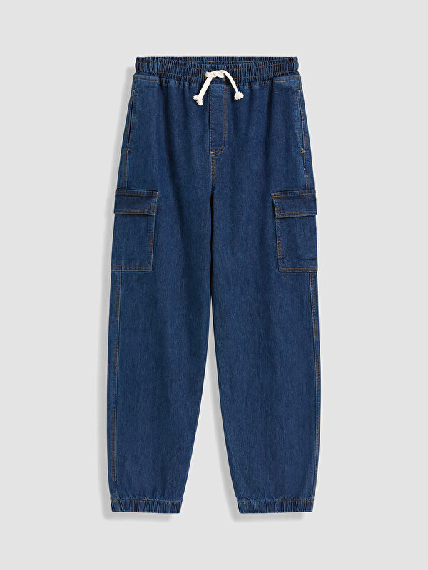 LCW ECO Erkek Çocuk Kargo Jean Pantolon
