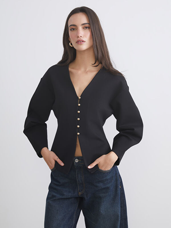 LCW Vision V-Neck Women's Cardigan