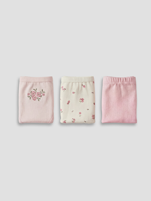 LCW Kids Chiloți Fete Floral 3-Bucăți