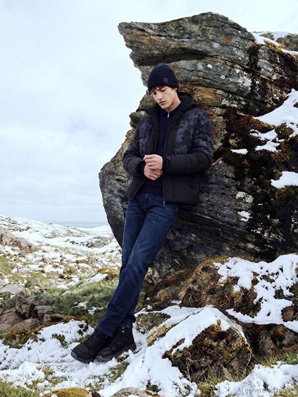 LCW Jeans 750 Slim Fit İçi Polarlı Kışlık Erkek Jean Pantolon