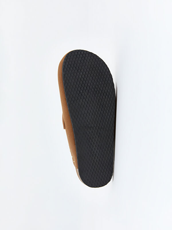 Lcw Steps Bej Lcw Steps Süet Görünümlü Kız Çocuk Ev Terliği