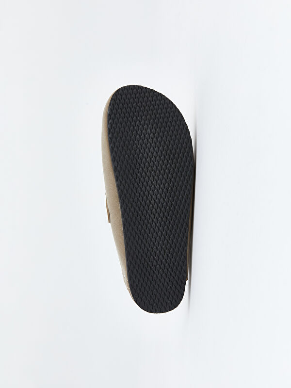 Lcw Steps Bej Lcw Steps Süet Görünümlü Kız Çocuk Ev Terliği