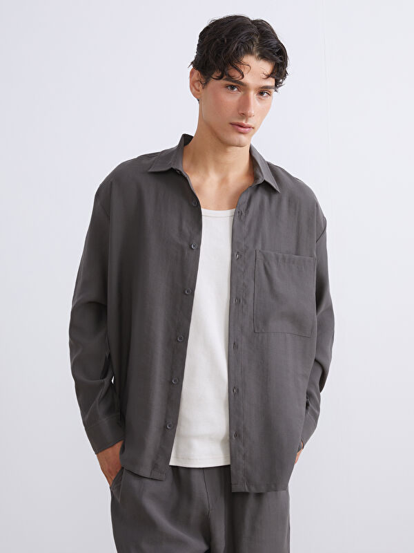 XSIDE Regular Fit Uzun Kollu Erkek Gömlek
