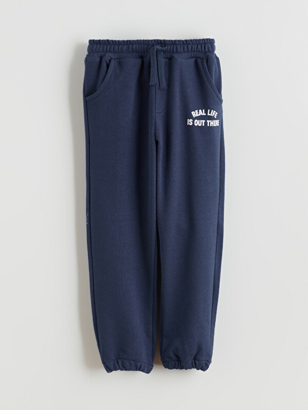 LCW Kids Baskılı Erkek Çocuk Jogger Eşofman Alt