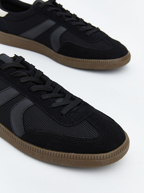 Süet Görünümlü Erkek Spor Ayakkabı - Görsel 4