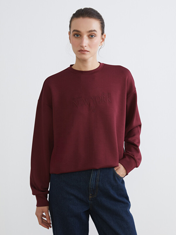 LCW Comfort New York Vezeni Ženski Dukserica