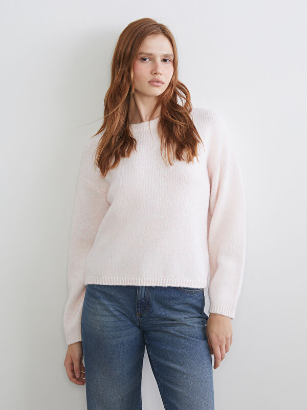 XSIDE Crew Neck Oversize Women's Knitwear Sweater