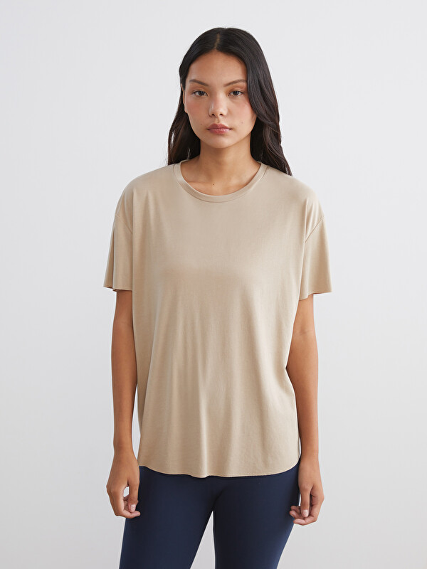 KOOR SPORT Crew Neck Women's Sports T-Shirt