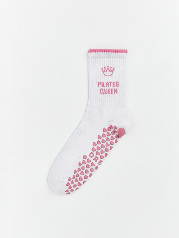 LCW DREAM Printed Women's Yoga and Pilates Socks