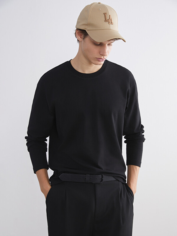 XSIDE Bisiklet Yaka Erkek Sweatshirt