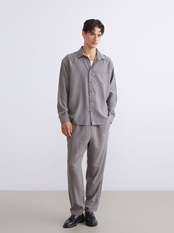 XSIDE Rahat Kalıp Gabardin Erkek Pantolon