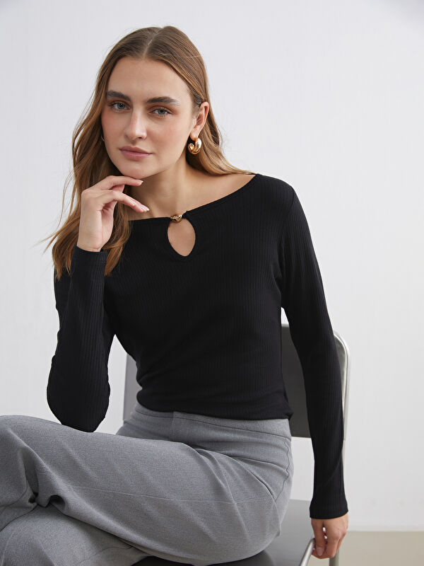 LCW EVERYDAY Bisiklet Yaka Kadın Body