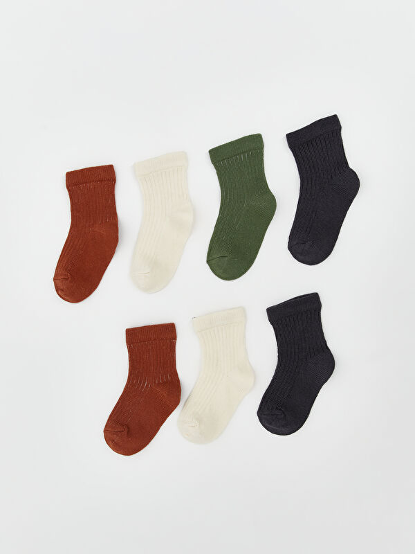 LCW baby Basic Baby Boy Socks 7 Pack