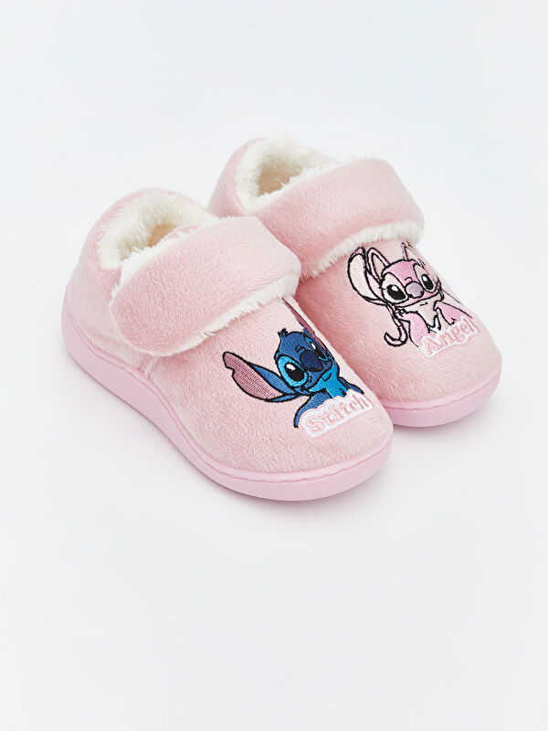 LCW STEPS Lilo and Stitch Printed Baby Girls' Slipper Boots