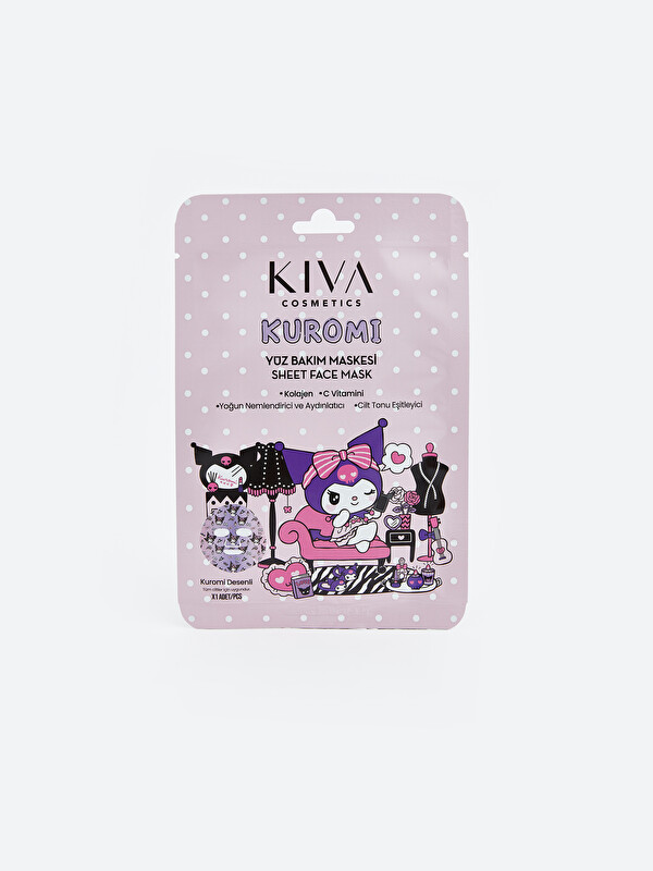 LCW ACCESSORIES Hello Kitty Baskılı Kız Çocuk Yüz Maskesi