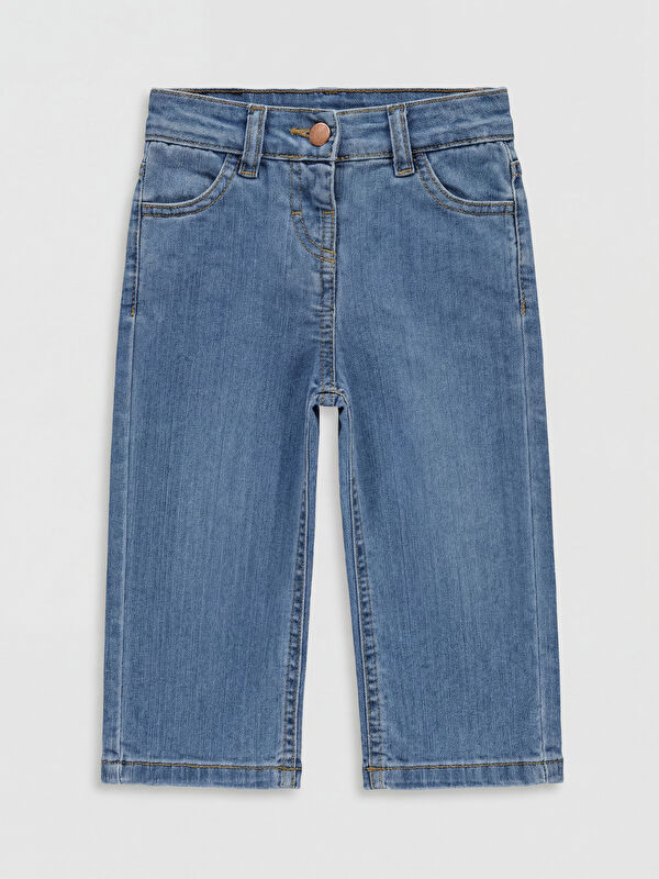 LCW baby Regular Fit Wide Leg Girls' Jeans