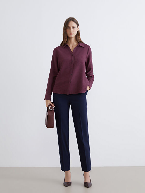 LCWAIKIKI Classic Frau DUNKELBLAU Hosen
