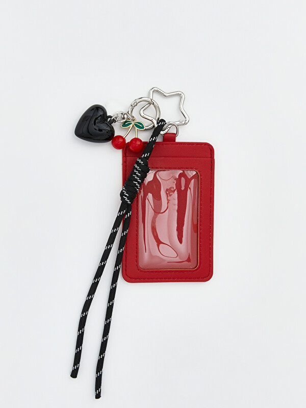 LCW ACCESSORIES Картхолдер с сердцем и вишней