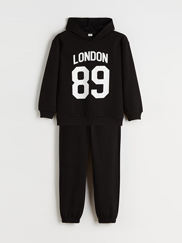 LCW Kids London Baskılı Erkek Çocuk Eşofman Takım