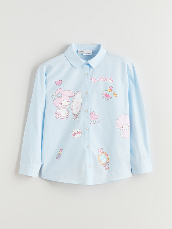LCW Kids My Melody Baskılı Kız Çocuk Gömlek