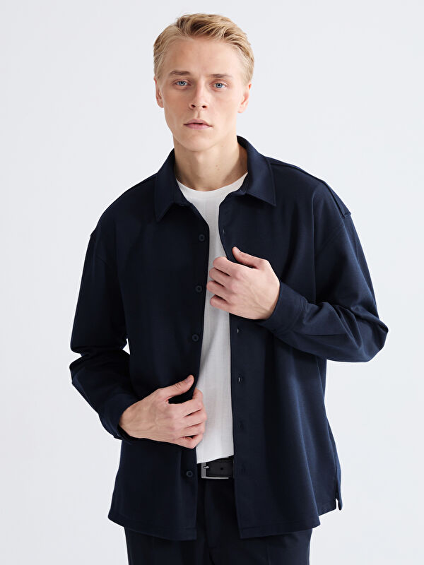 LCW Vision Regular Fit Uzun Kollu Erkek Gömlek