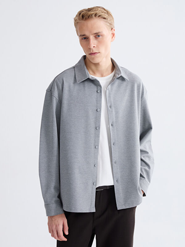 LCW Vision Regular Fit Uzun Kollu Erkek Gömlek