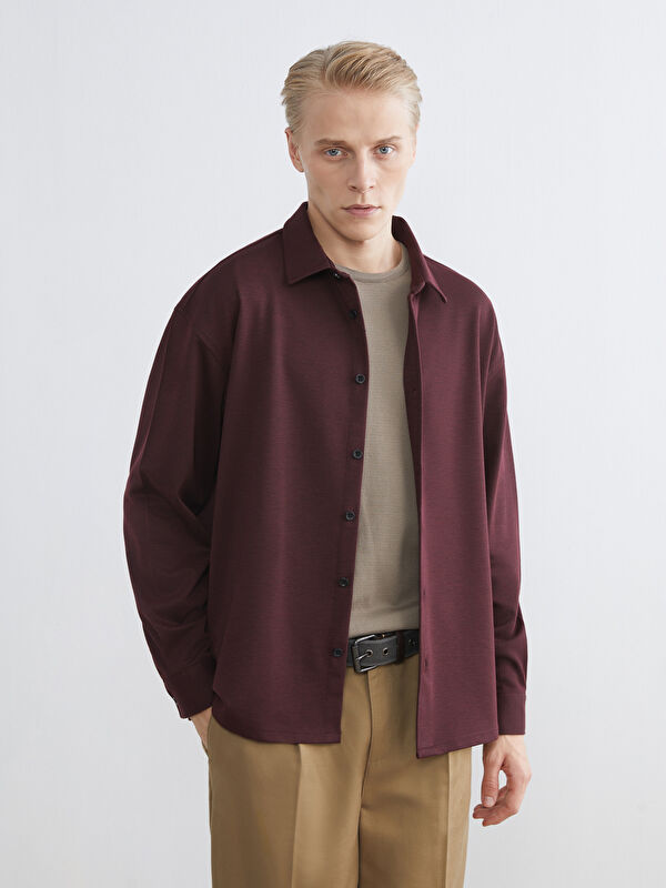LCW Vision Regular Fit Uzun Kollu Erkek Gömlek
