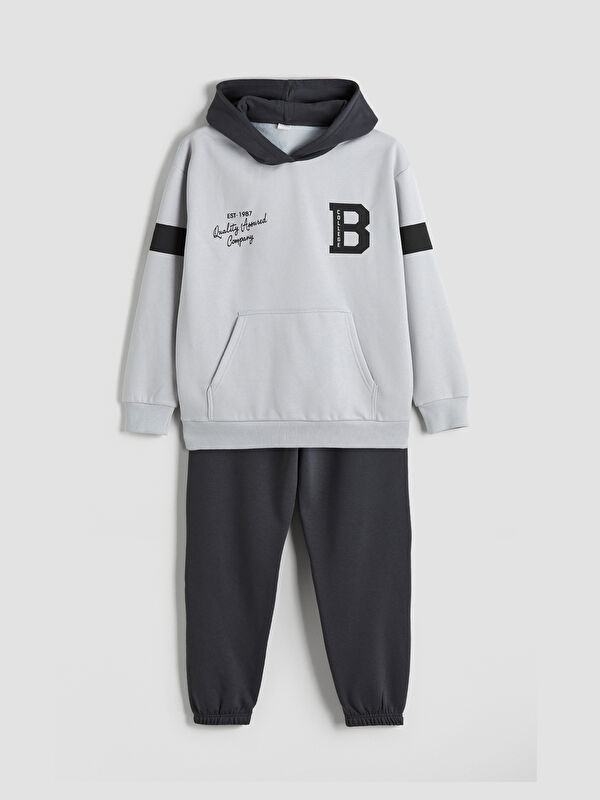 LCW Kids Hooded Boys' Tracksuit Set
