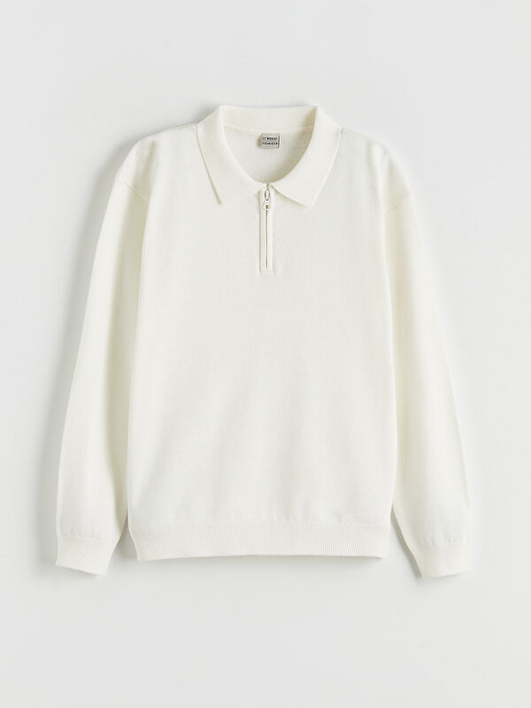 LCW Kids Polo Neck Boys' Knitwear Sweater
