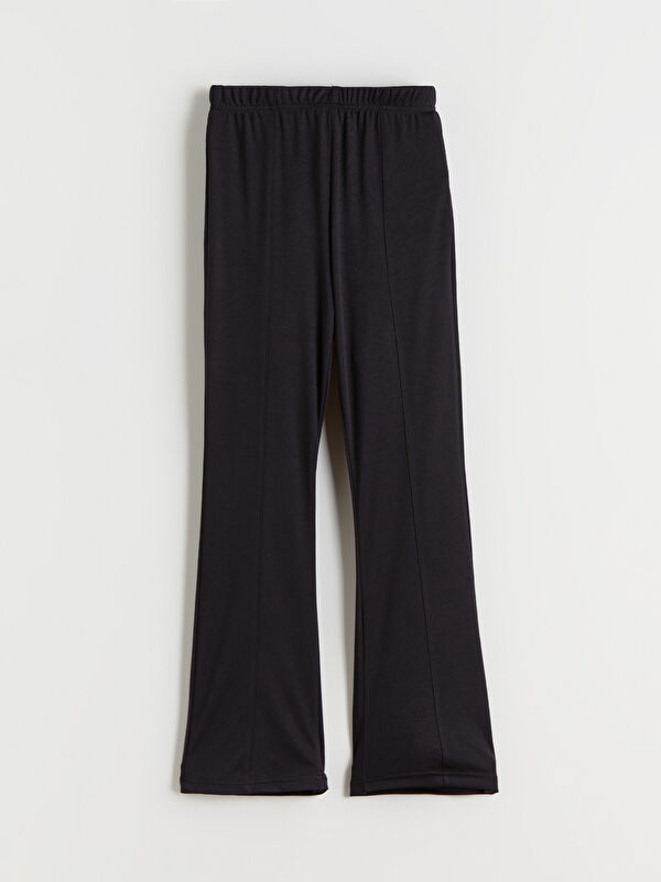 LCW Kids Pantalon Évasé à Taille Élastiquée pour Filles