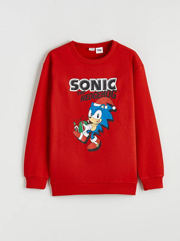 LCW Kids Sonic Dečji Debeli Duks sa Štampom