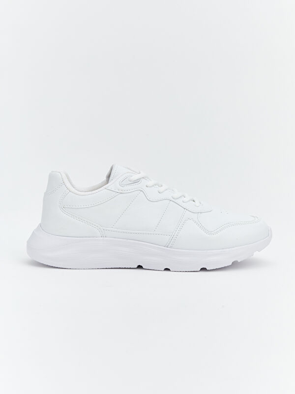 Deri Görünümlü Erkek Spor Ayakkabı - Görsel 3