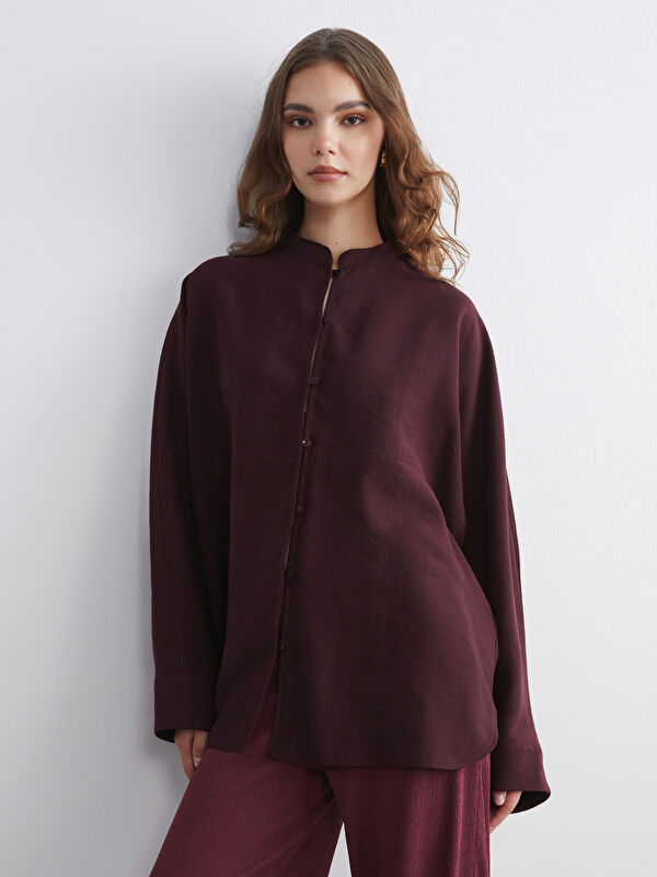 LCW Modest Oversize Kadın Gömlek Tunik