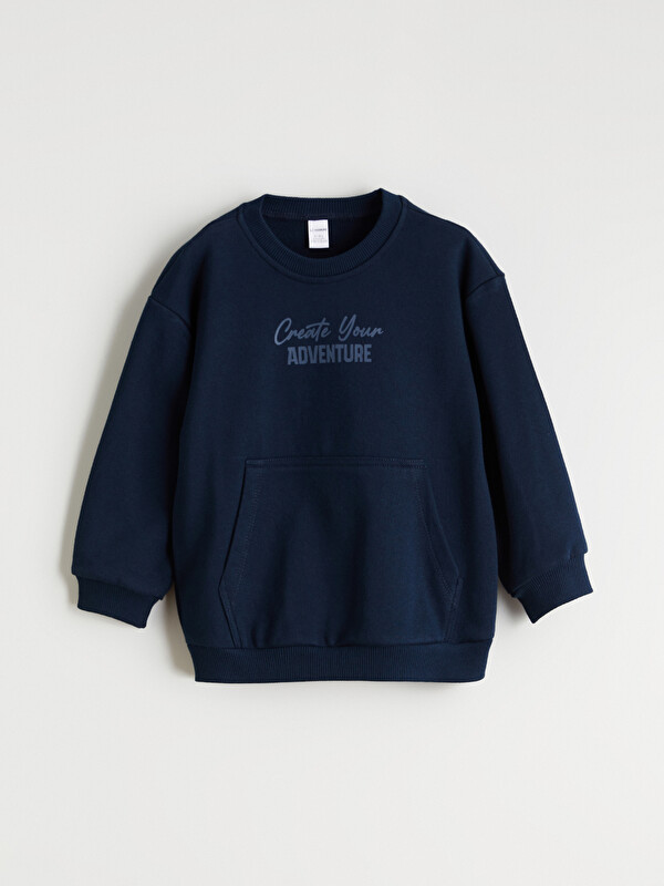 LCW Kids Baskılı Erkek Çocuk Sweatshirt
