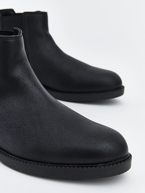 Deri Görünümlü Erkek Bot - Görsel 5