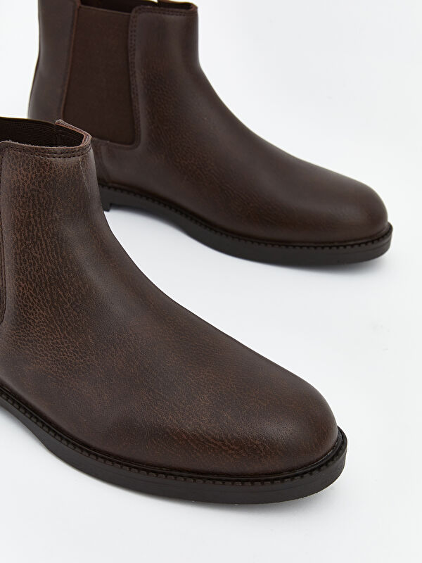 Deri Görünümlü Erkek Bot - Görsel 4