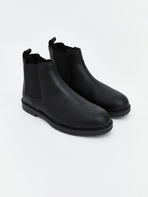 Deri Görünümlü Erkek Bot - Görsel 3