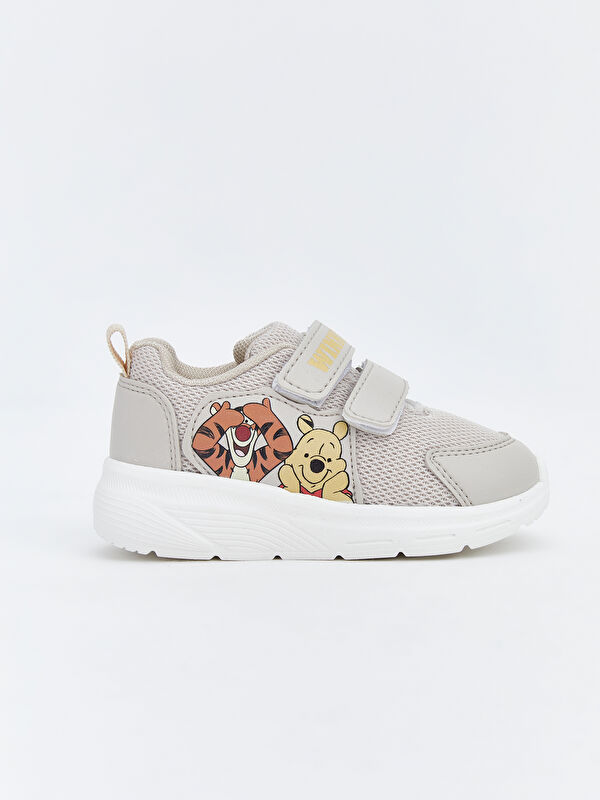 Winnie The Pooh Baskılı Erkek Bebek Spor Ayakkabı - Görsel 3