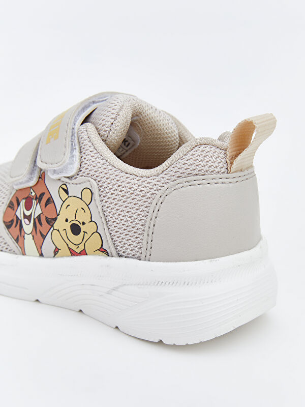 Winnie The Pooh Baskılı Erkek Bebek Spor Ayakkabı - Görsel 6