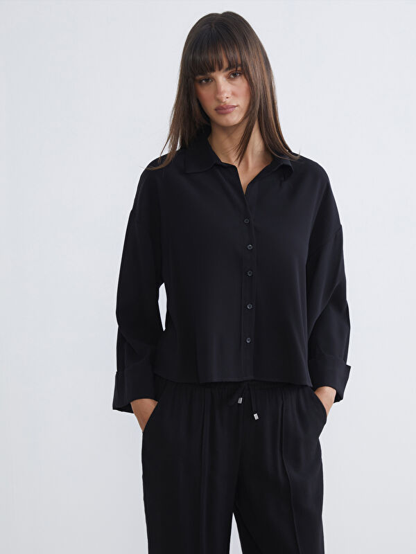 LCW Vision Oversize Kadın Gömlek